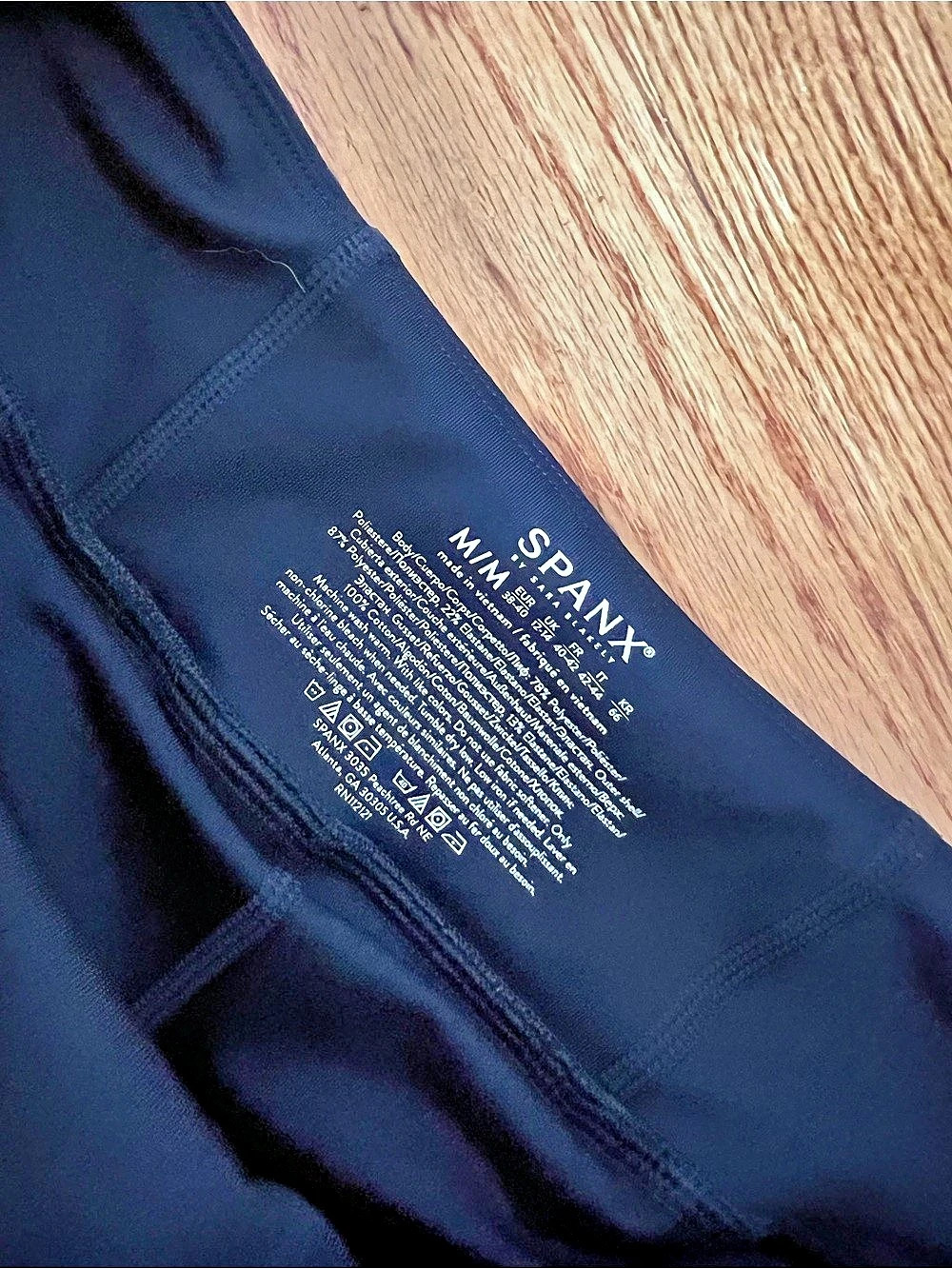 Spanx Skort Athletic Shorts Blue Medium - Picture 6 of 6